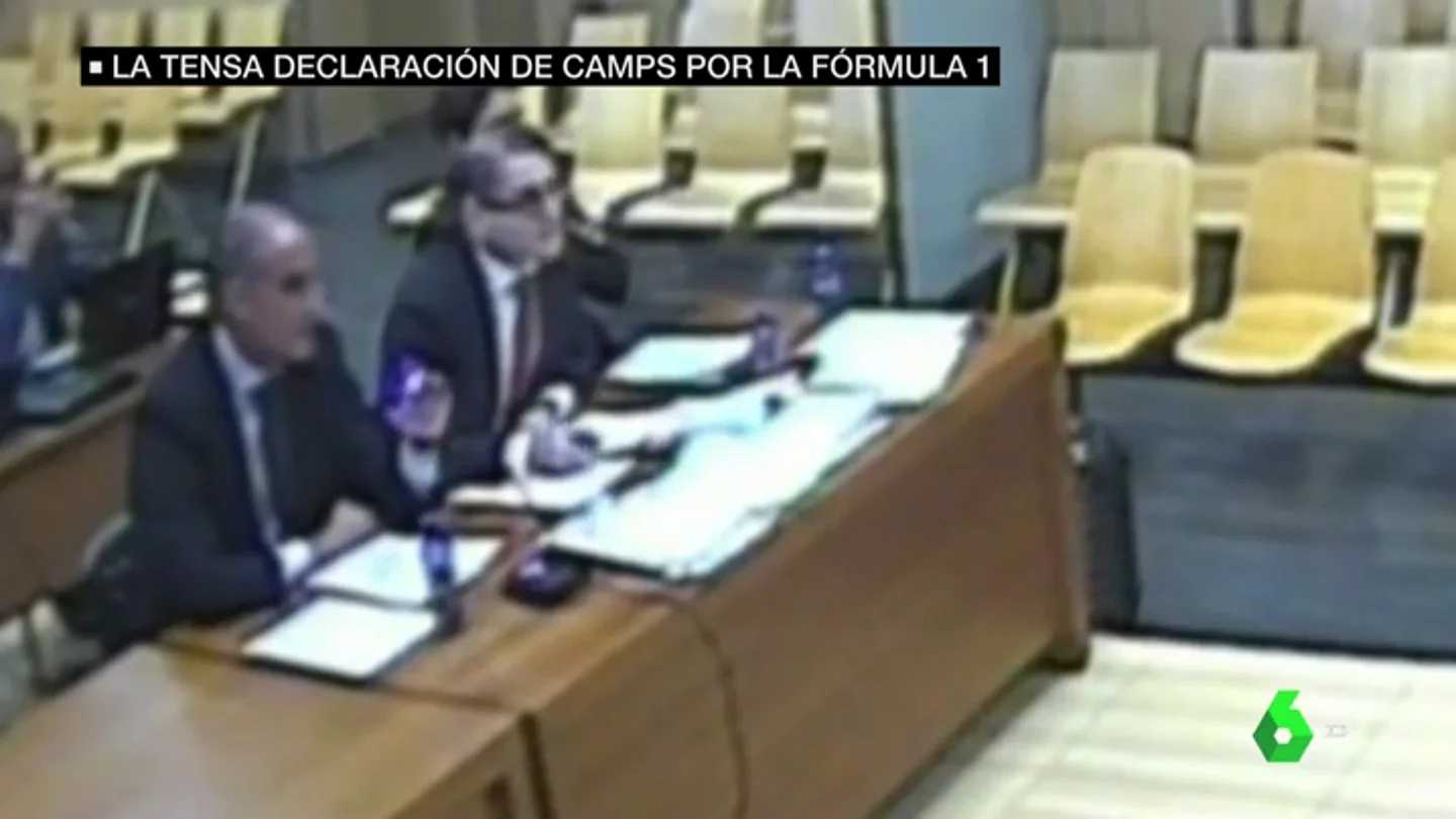 La declaración de Camps por la Fórmula 1 La declaración de Camps por la Fórmula 1