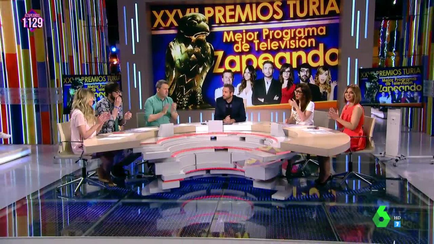 Zapeando gana el Huevo de Col&oacute;n al Mejor Programa de Televisi&oacute;n