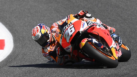 El piloto español Dani Pedrosa El piloto español Dani Pedrosa