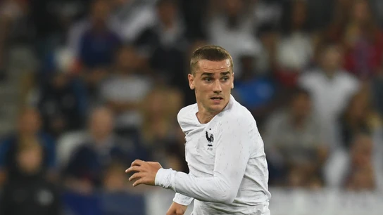 Griezmann, en un partido con Francia Griezmann, en un partido con Francia