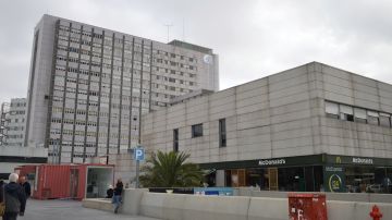 Vista general del Hospital universitario de La Paz en Madrid
