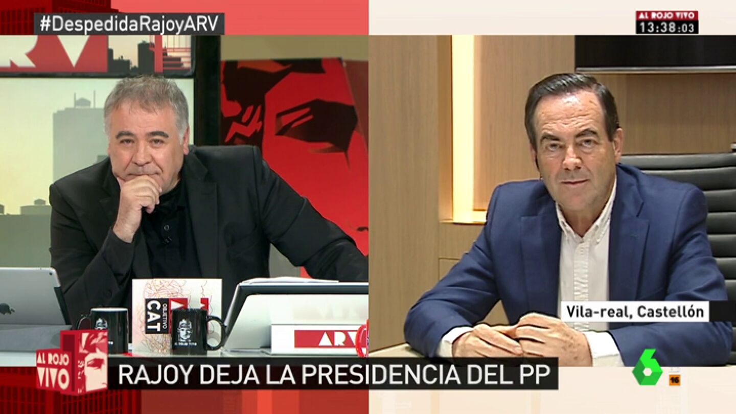 <p>Jos&eacute; Bono, sobre el PP: "Su modo de hacer pol&iacute;tica es el que ha calificado a B&aacute;rcenas de hombre leal. &iquest;Qu&eacute; hacen que no se van ya?"</p>