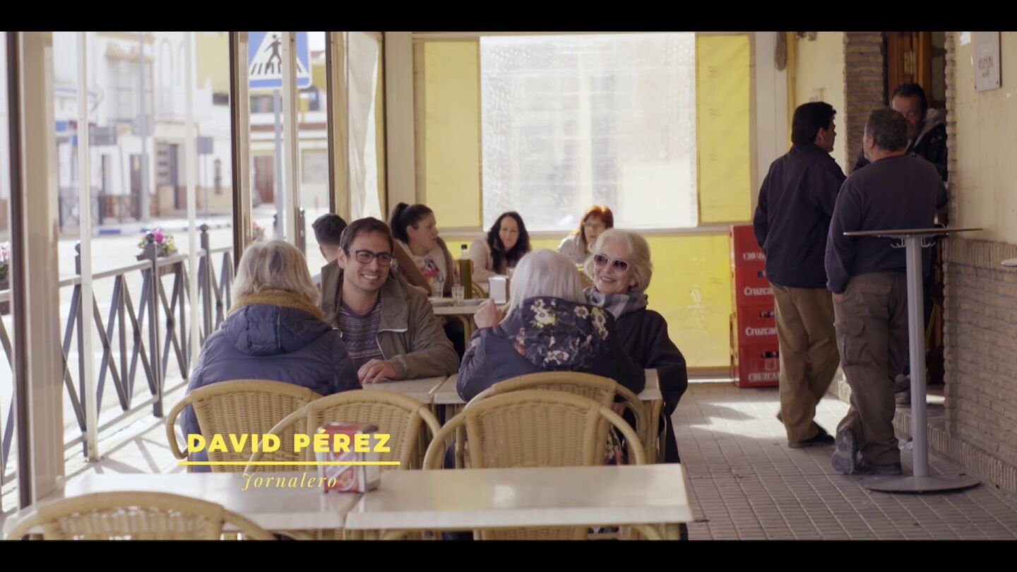 Bienvenidas al sur con el jornalero David P&eacute;rez