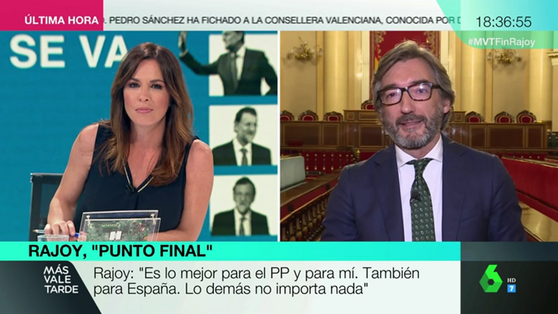 <p>Iñaki Oyarzábal asegura que Rajoy será reconocido como "un gran expresidente" y que el PP "tiene la mejor cantera" de España</p>