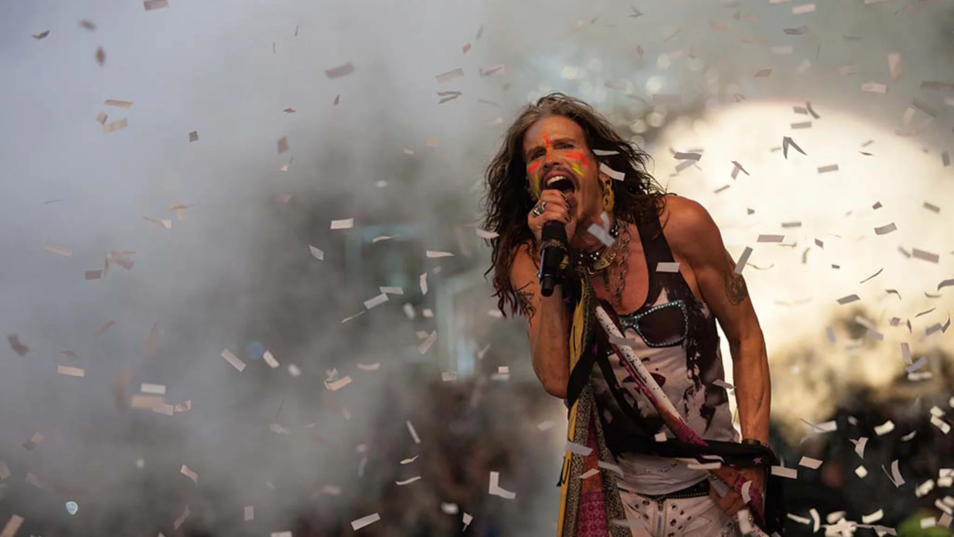 El líder de Aerosmith Steven Tyler 