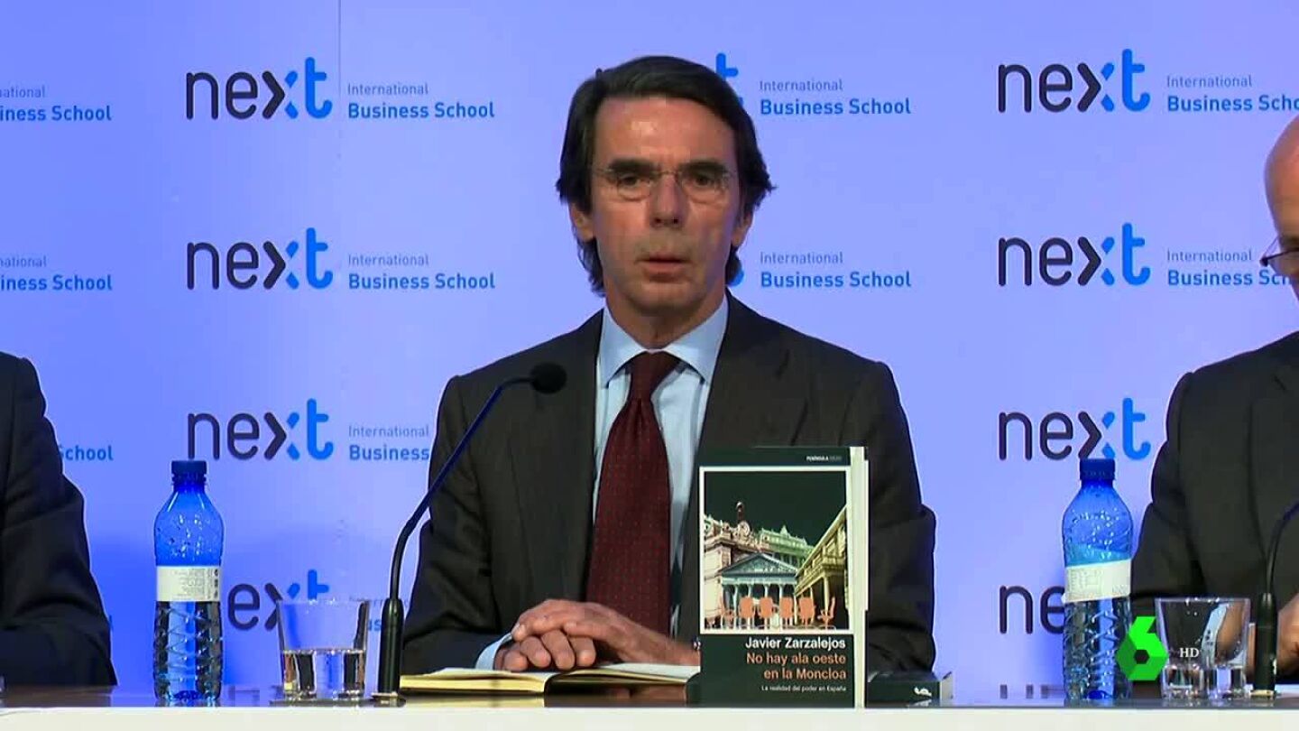 Jos&eacute; Mar&iacute;a Aznar reaparece en p&uacute;blico