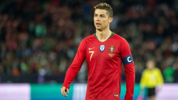 Cristiano Ronaldo, con Portugal