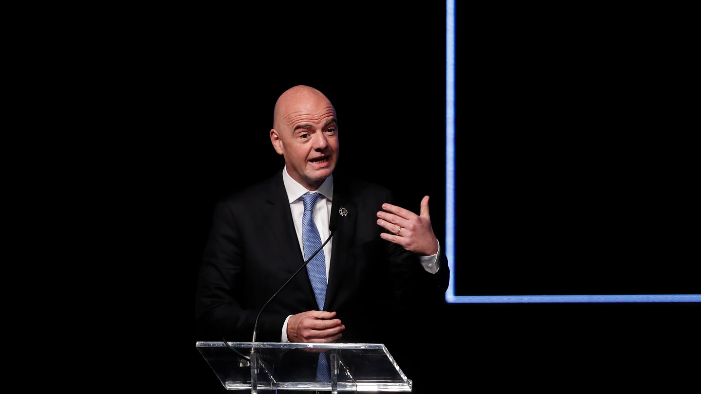 Gianni Infantino, presidente de la FIFA Gianni Infantino, presidente de la FIFA