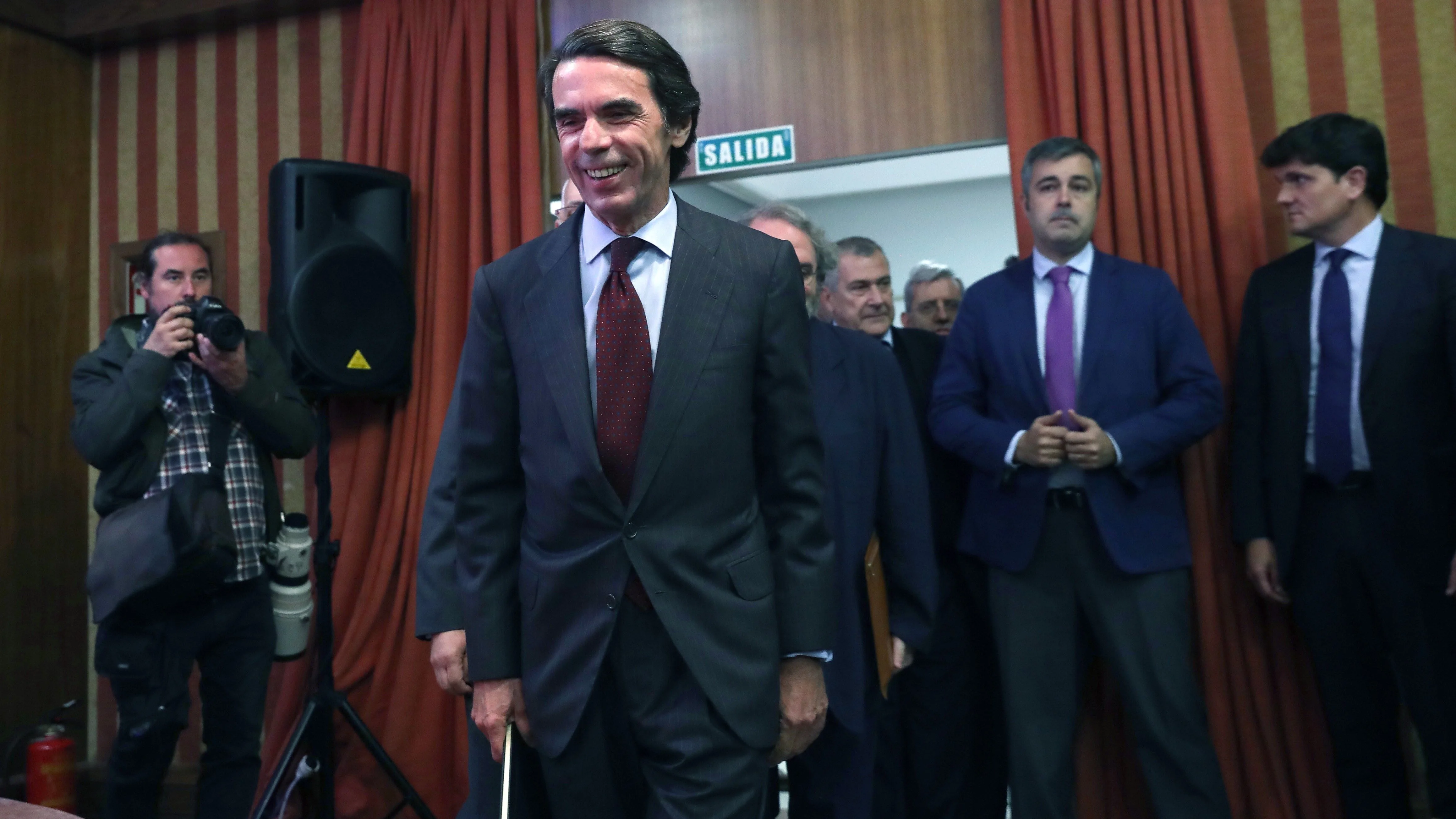 El expresidente del Gobierno José María Aznar El expresidente del Gobierno José María Aznar