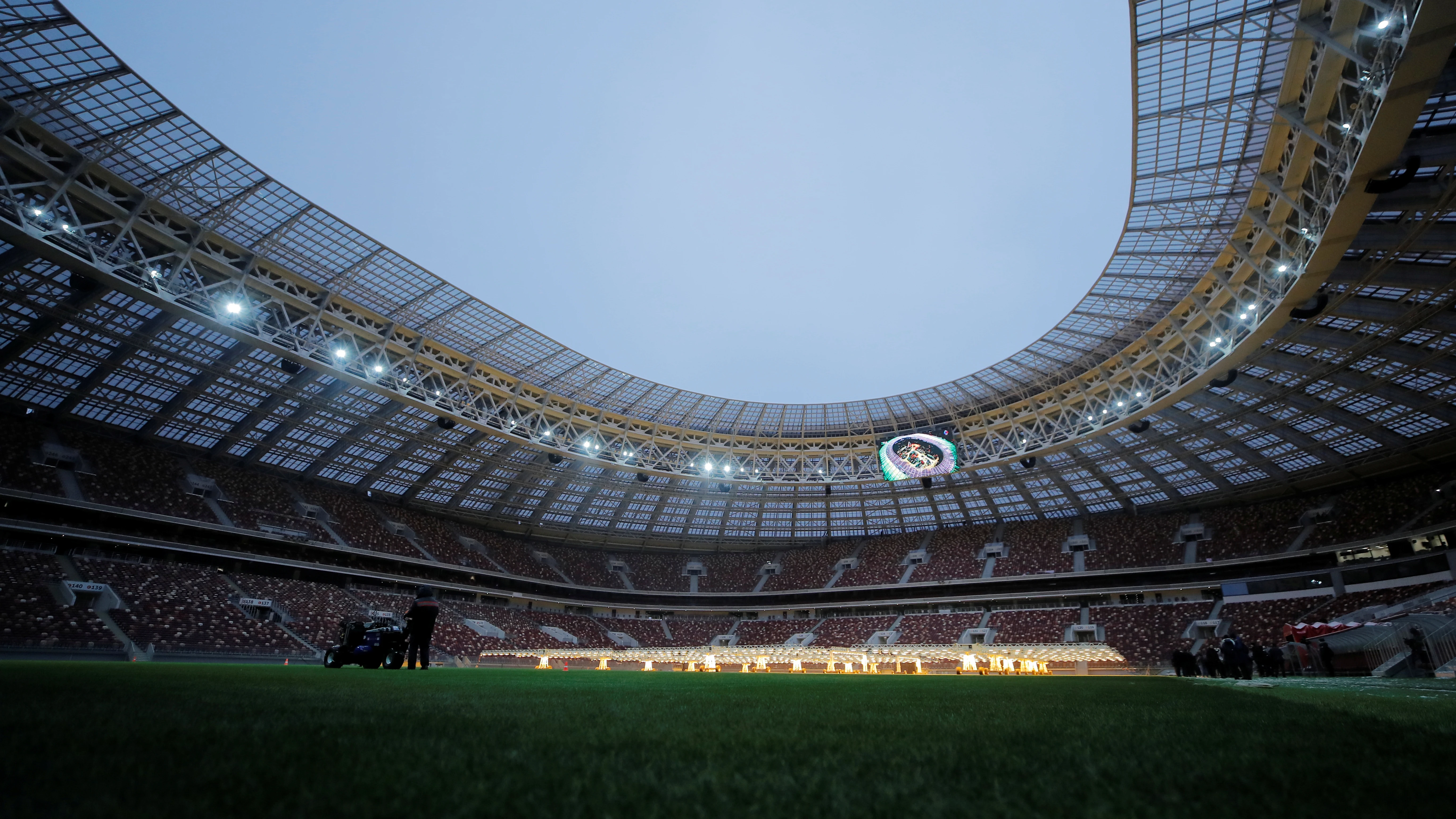 El estadio con m&aacute;s capacidad de Rusia. Mosc&uacute; es la &uacute;nica sede con dos estadios en el Mundial.