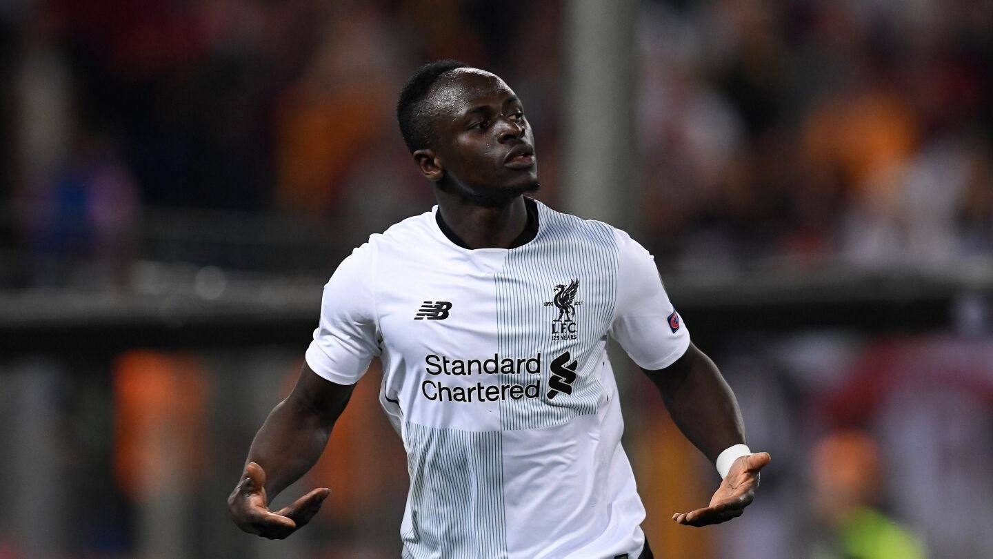 Sadio Man&eacute; celebra un gol con el Liverpool