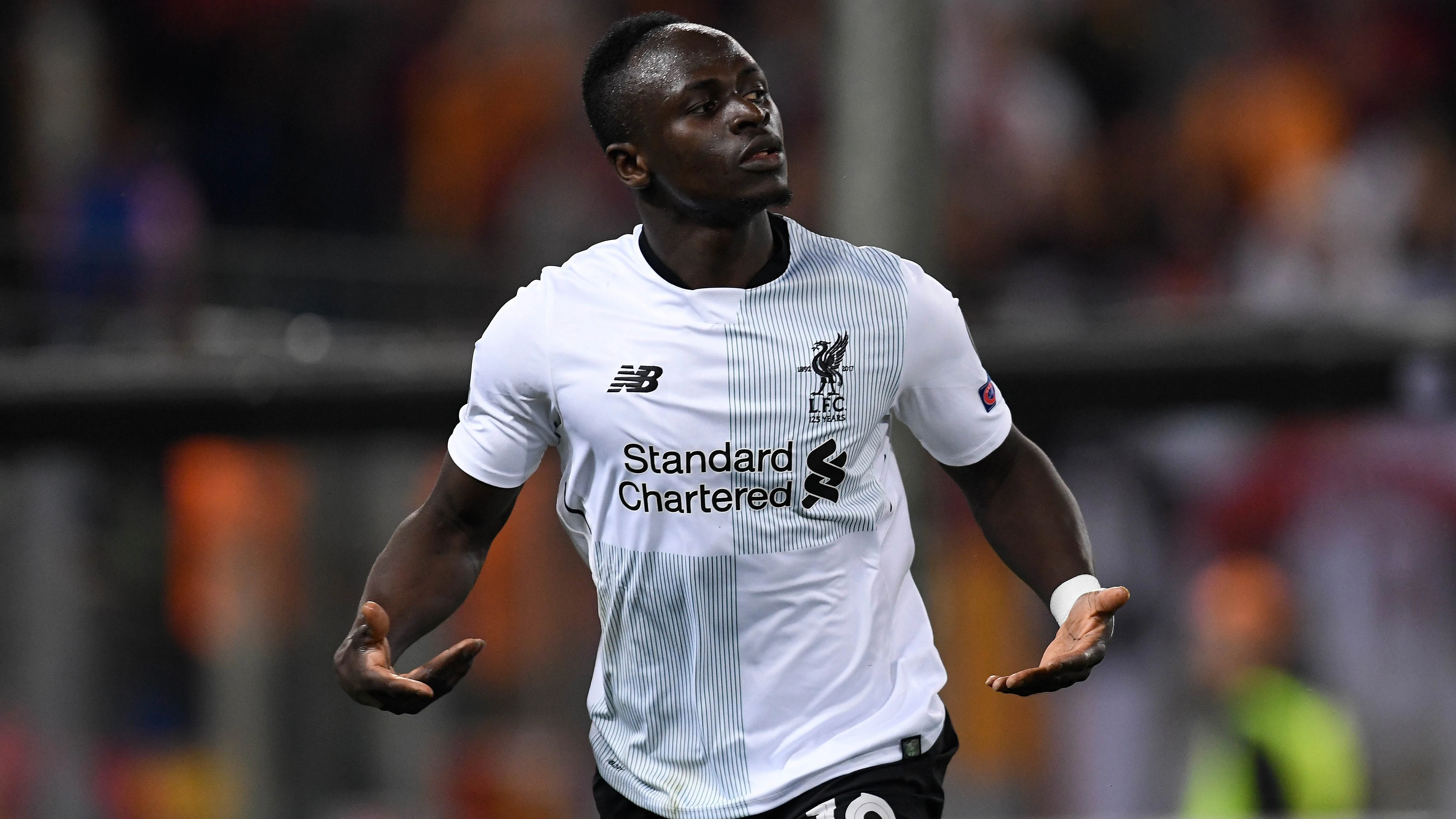 Sadio Mané celebra un gol con el Liverpool