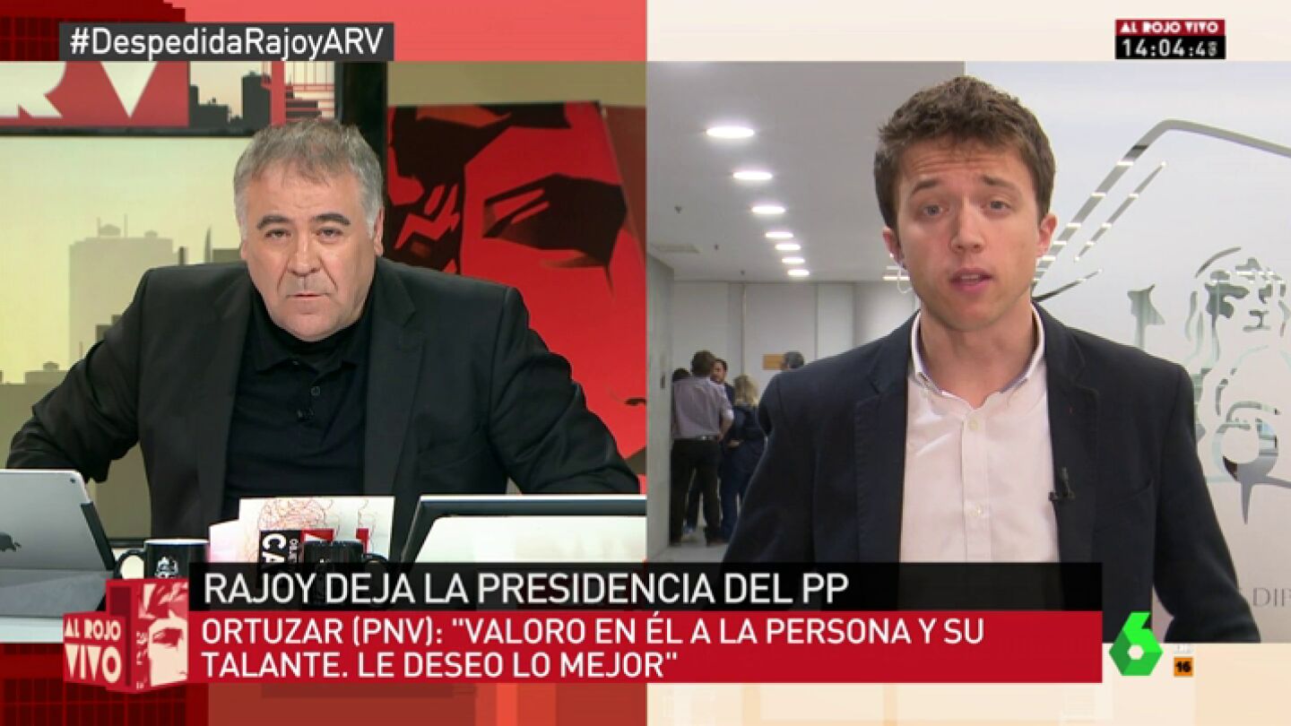 <p>Errej&oacute;n, sobre el Gobierno de S&aacute;nchez: "Nace con marcado acento feminista por el n&uacute;mero de mujeres y por los cargos que ocupan. Le felicito"</p>