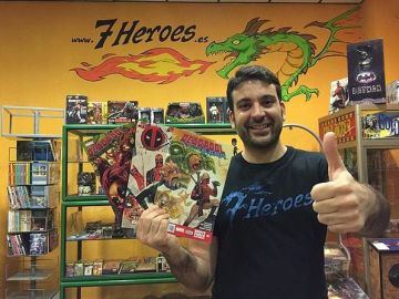 Salva Espín, dibujante de Marvel Comics Salva Espín, dibujante de Marvel Comics