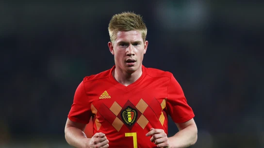 Kevin De Bruyne, con la selección belga Kevin De Bruyne, con la selección belga