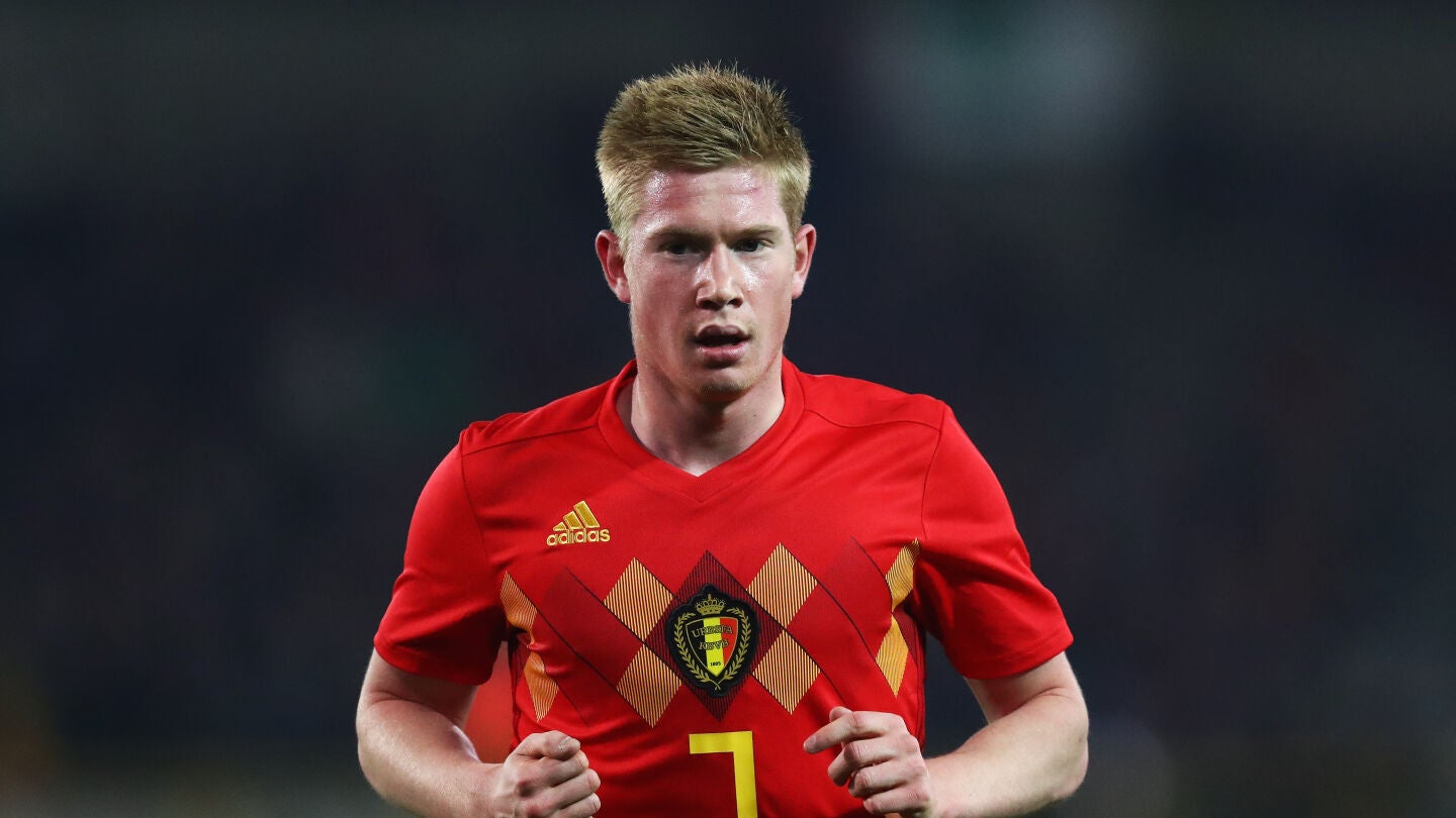 Kevin De Bruyne, con la selecci&oacute;n belga