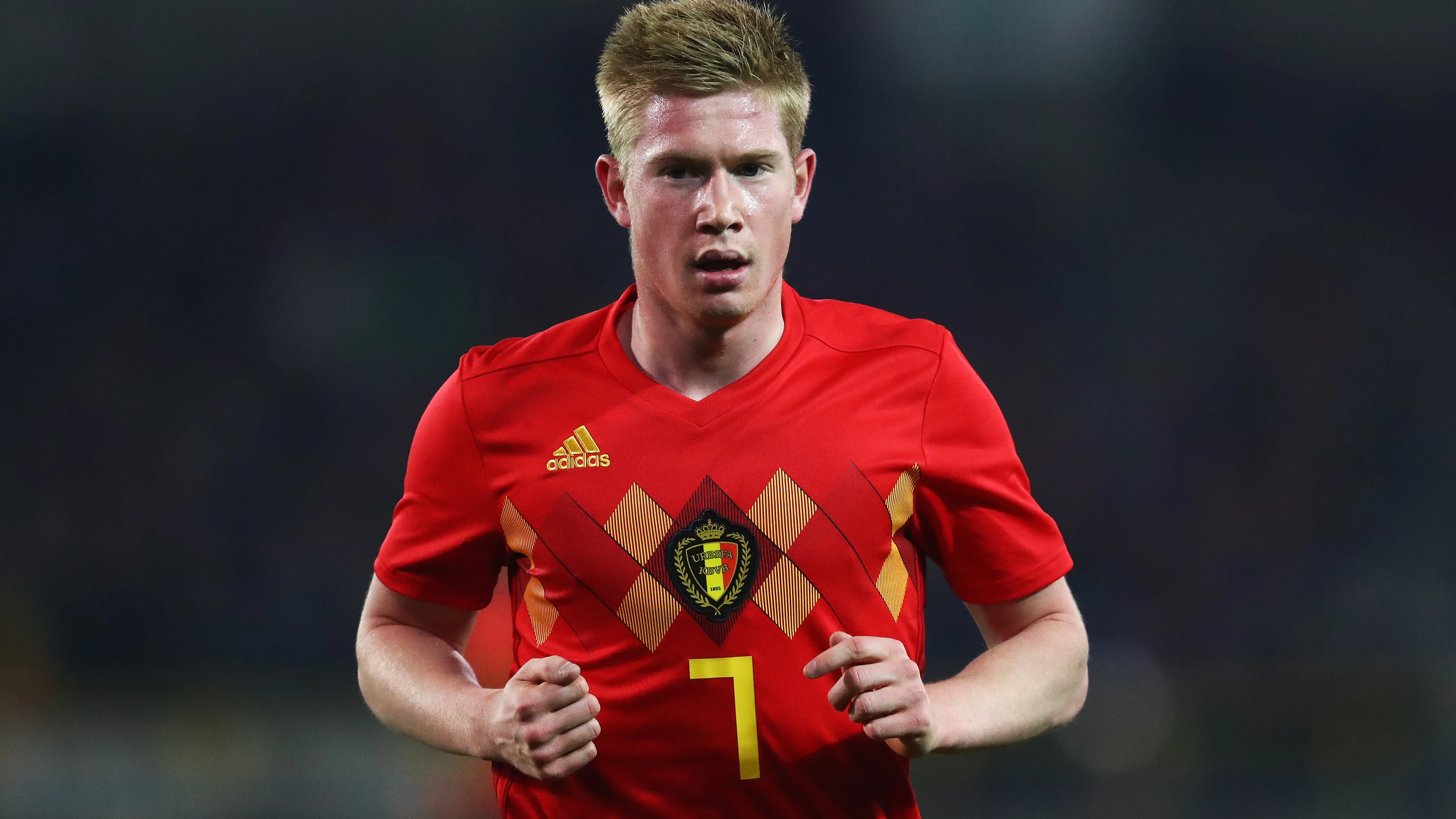 Kevin De Bruyne, con la selección belga