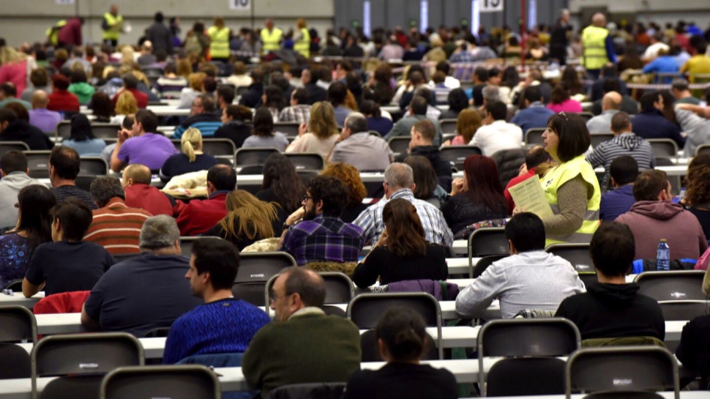 Aspirantes a trabajadores de Osakidetza en Euskadi