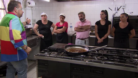 Alberto Chicote en Pesadilla en la cocina: El Rosal Alberto Chicote en Pesadilla en la cocina: El Rosal