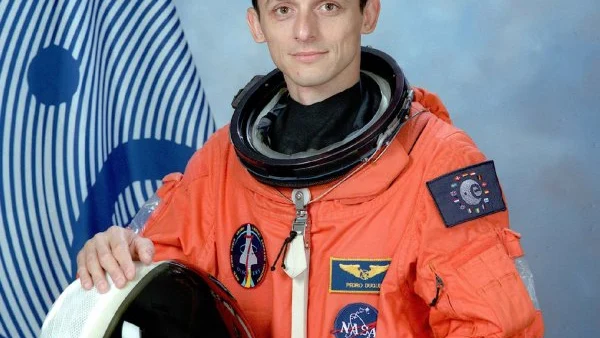 Imagen del astronauta Pedro Duque