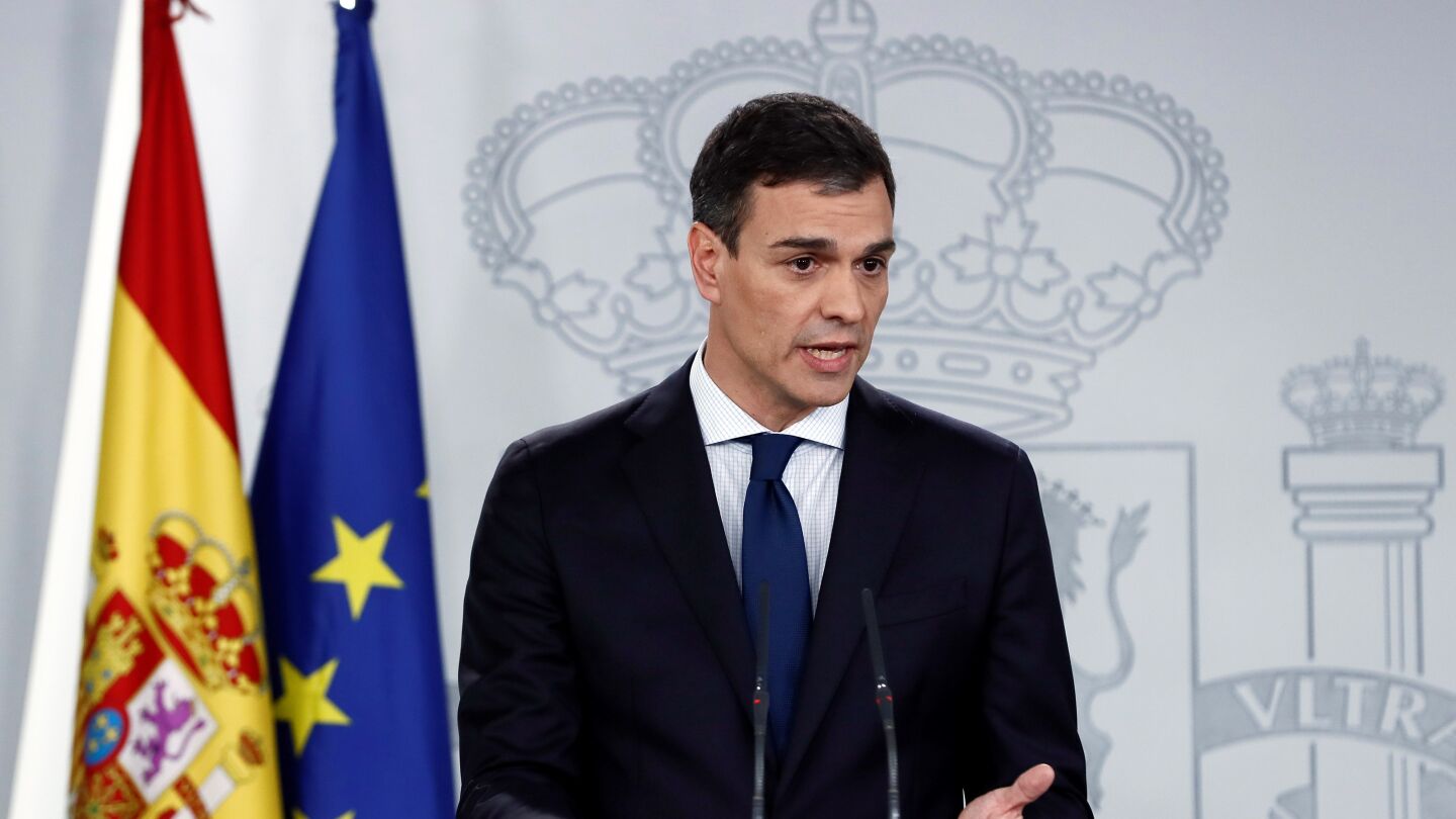 El presidente del Gobierno, Pedro S&aacute;nchez