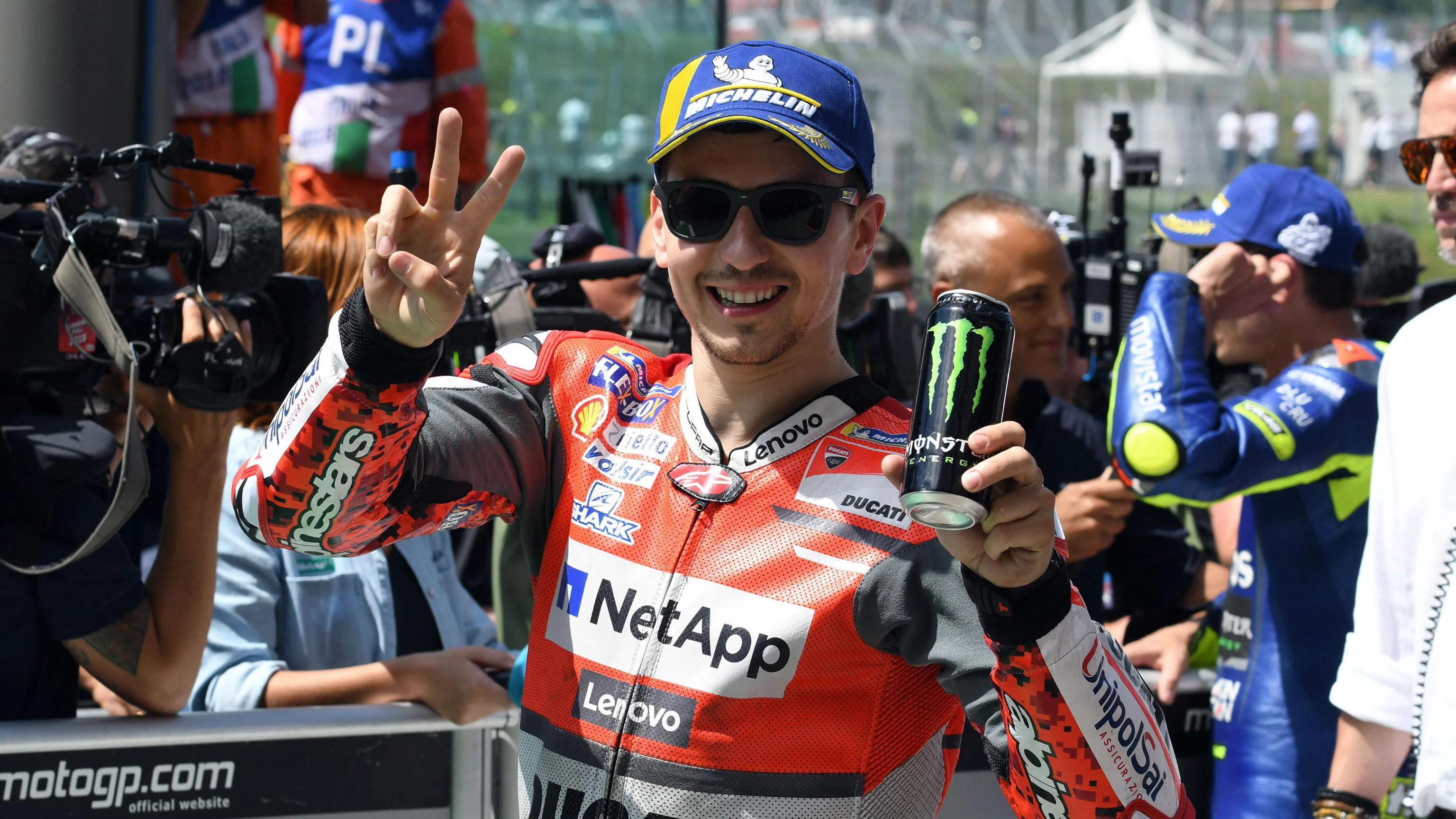 Jorge Lorenzo, antes de una carrera con Ducati