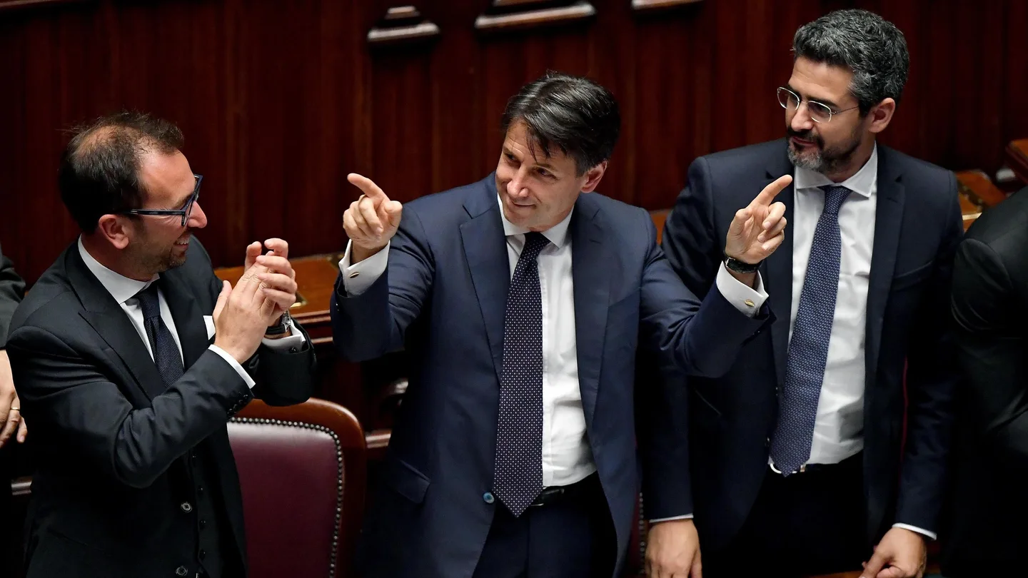El nuevo primer ministro de Italia, Giuseppe Conte El nuevo primer ministro de Italia, Giuseppe Conte