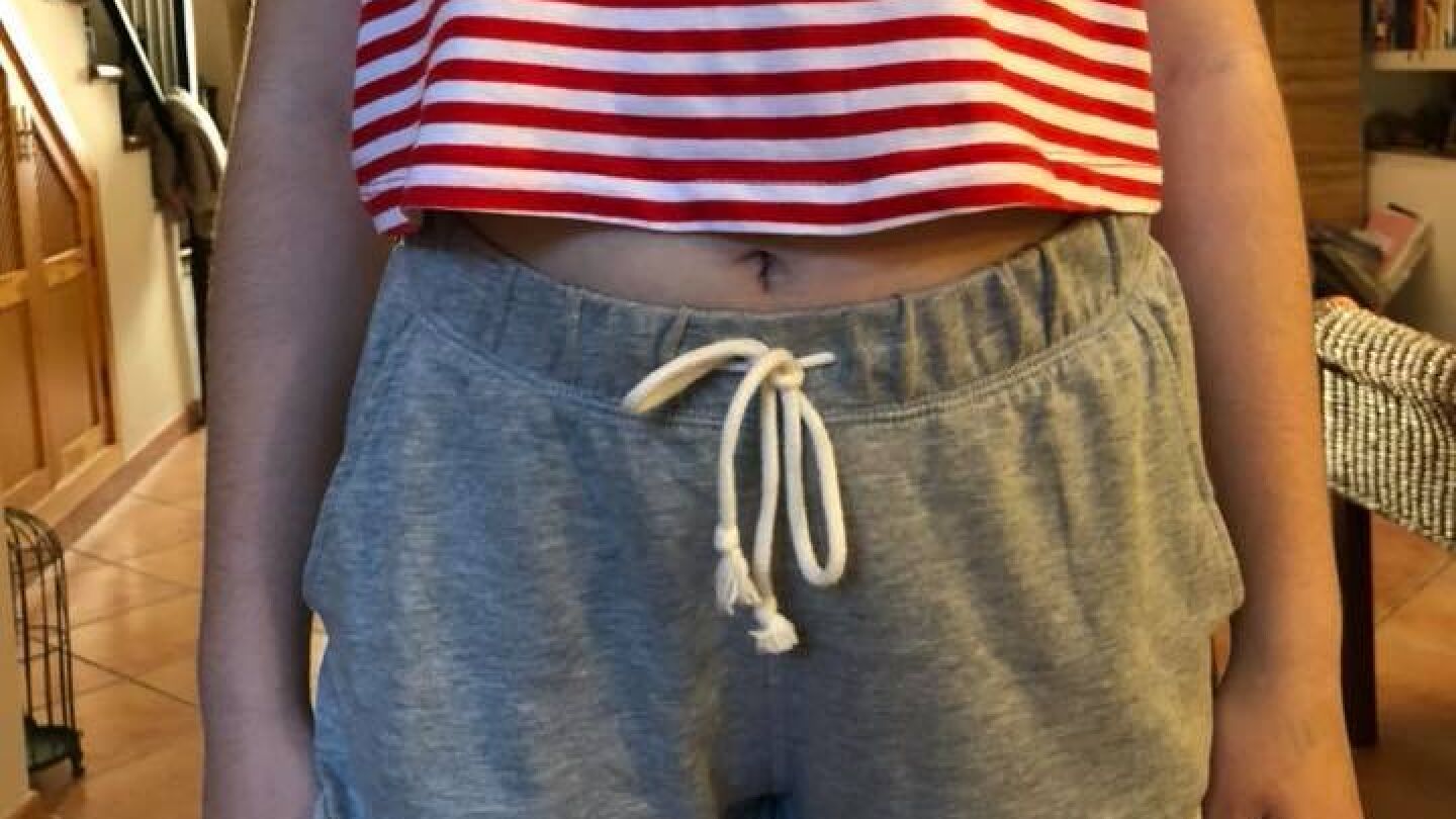 La ropa que llev&oacute; la joven al colegio