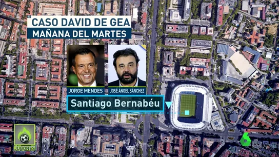 <p>Reunión entre Jorge Mendes y el Real Madrid por el futuro de De Gea</p> <p>Reunión entre Jorge Mendes y el Real Madrid por el futuro de De Gea</p>