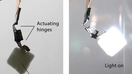 Robot que se activa con luz Robot que se activa con luz