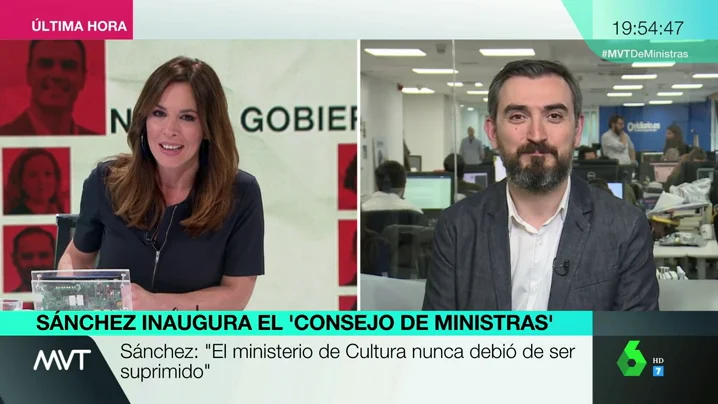 <p>Ignacio Escolar: "Màxim Huerta es más inteligente que la imagen que puede dar cuando le ves trabajando con Ana Rosa"</p>