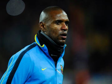 Abidal, en un partido con el Barcelona Abidal, en un partido con el Barcelona