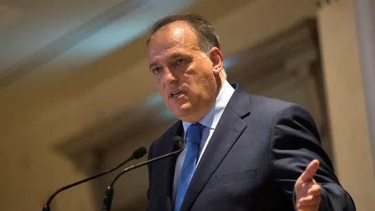 Javier Tebas comparece ante los medios Javier Tebas comparece ante los medios