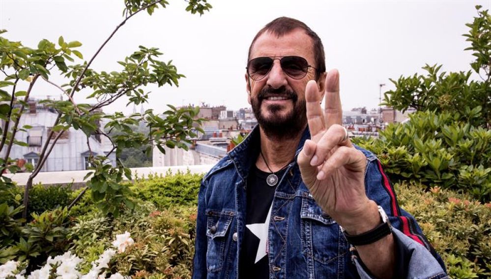 El músico británico Ringo Starr