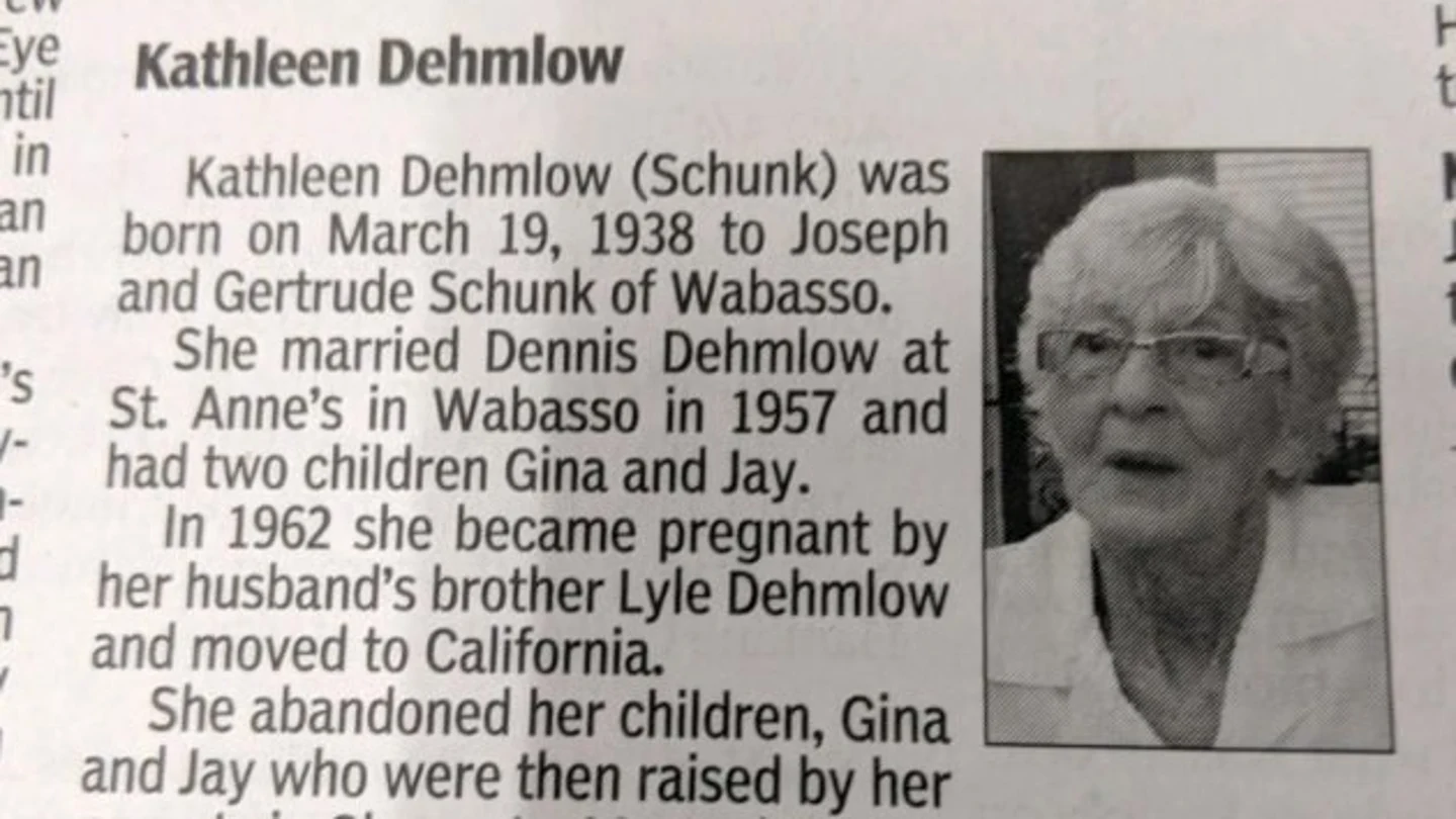 El polémico obituario El polémico obituario