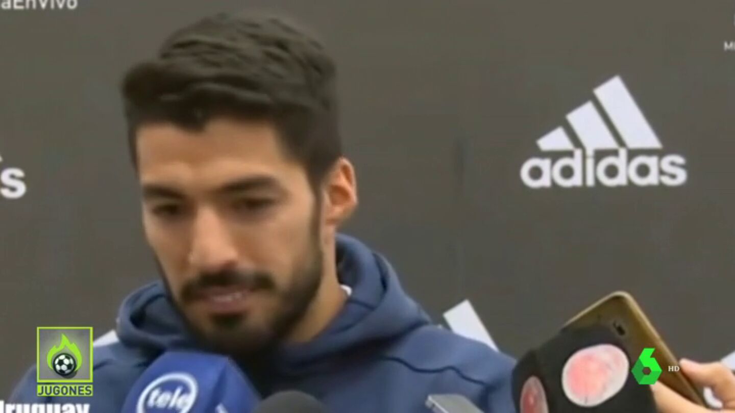 Luis Su&aacute;rez se emociona por la ausencia de un compa&ntilde;ero en el Mundial de Rusia