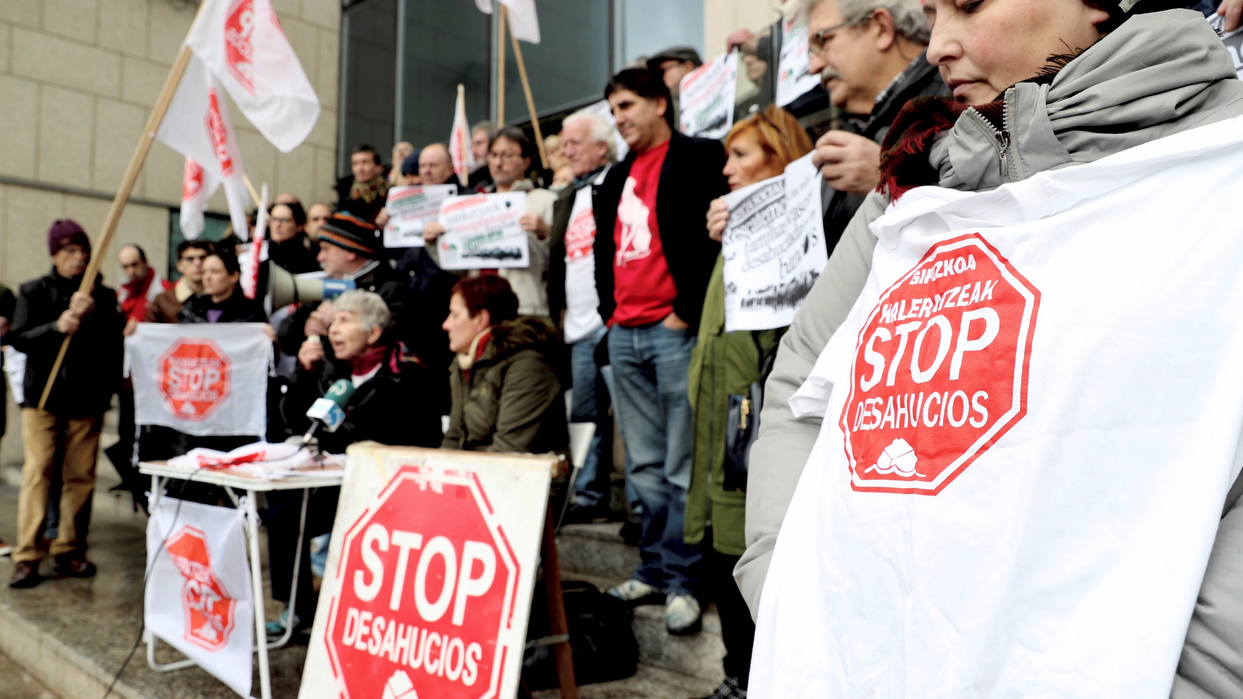 Concentración de Stop Desahucios 