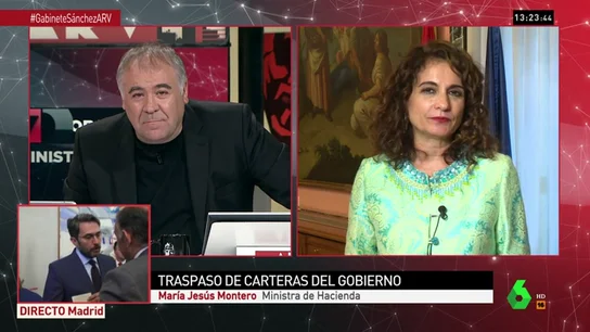 <p>María Jesús Montero, ministra de Hacienda: "Caminaremos con estos presupuestos, nuestra mirada está en las próximas cuentas"</p> <p>María Jesús Montero, ministra de Hacienda: "Caminaremos con estos presupuestos, nuestra mirada está en las próximas cuentas"</p>