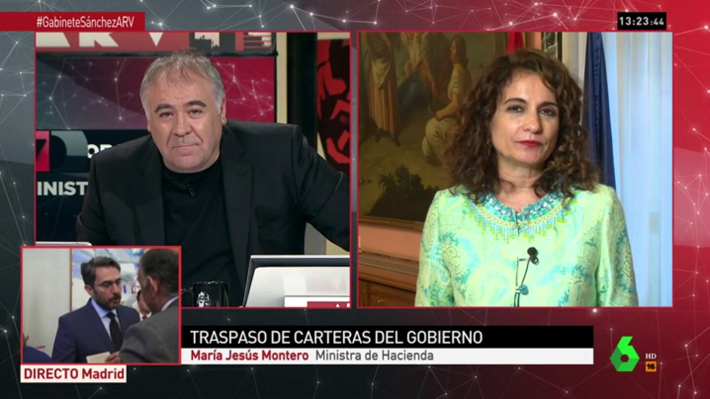 <p>Mar&iacute;a Jes&uacute;s Montero, ministra de Hacienda: "Caminaremos con estos presupuestos, nuestra mirada est&aacute; en las pr&oacute;ximas cuentas"</p>