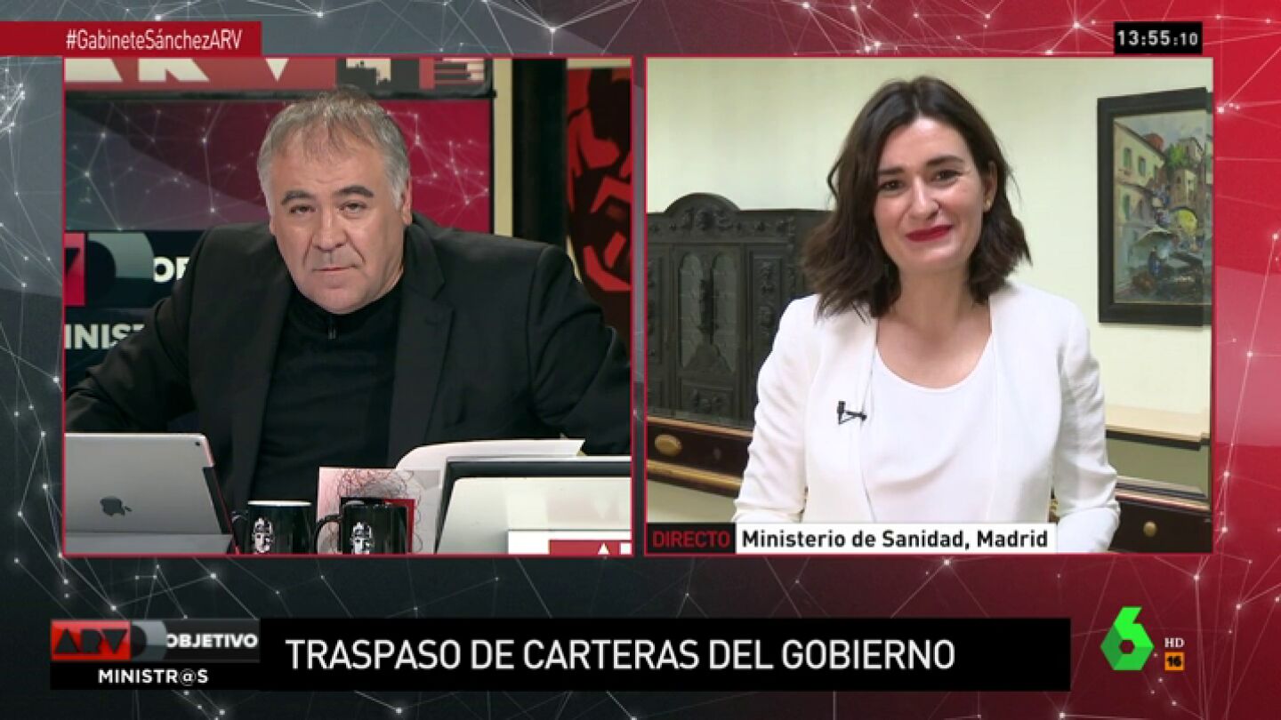 <p>Carmen Mont&oacute;n, ministra de Sanidad: "La salud es un derecho, y los derechos se garantizan desde lo p&uacute;blico"</p>