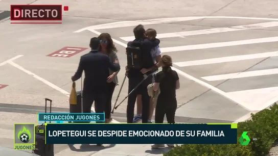 La sorpresa de su familia a Lopetegui antes de partir a Rusia La sorpresa de su familia a Lopetegui antes de partir a Rusia