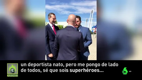 Màxim Huerta: "Estoy con vosotros, sé que sois superhéroes" Màxim Huerta: "Estoy con vosotros, sé que sois superhéroes"