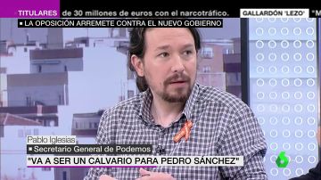 Pablo Iglesias critica el Gobierno "débil" y con ministros "que gustan" a PP y Ciudadanos y augura a Sánchez "un calvario"