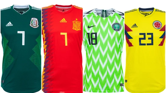 Las camisetas del Mundial de Rusia 2018 Las camisetas del Mundial de Rusia 2018