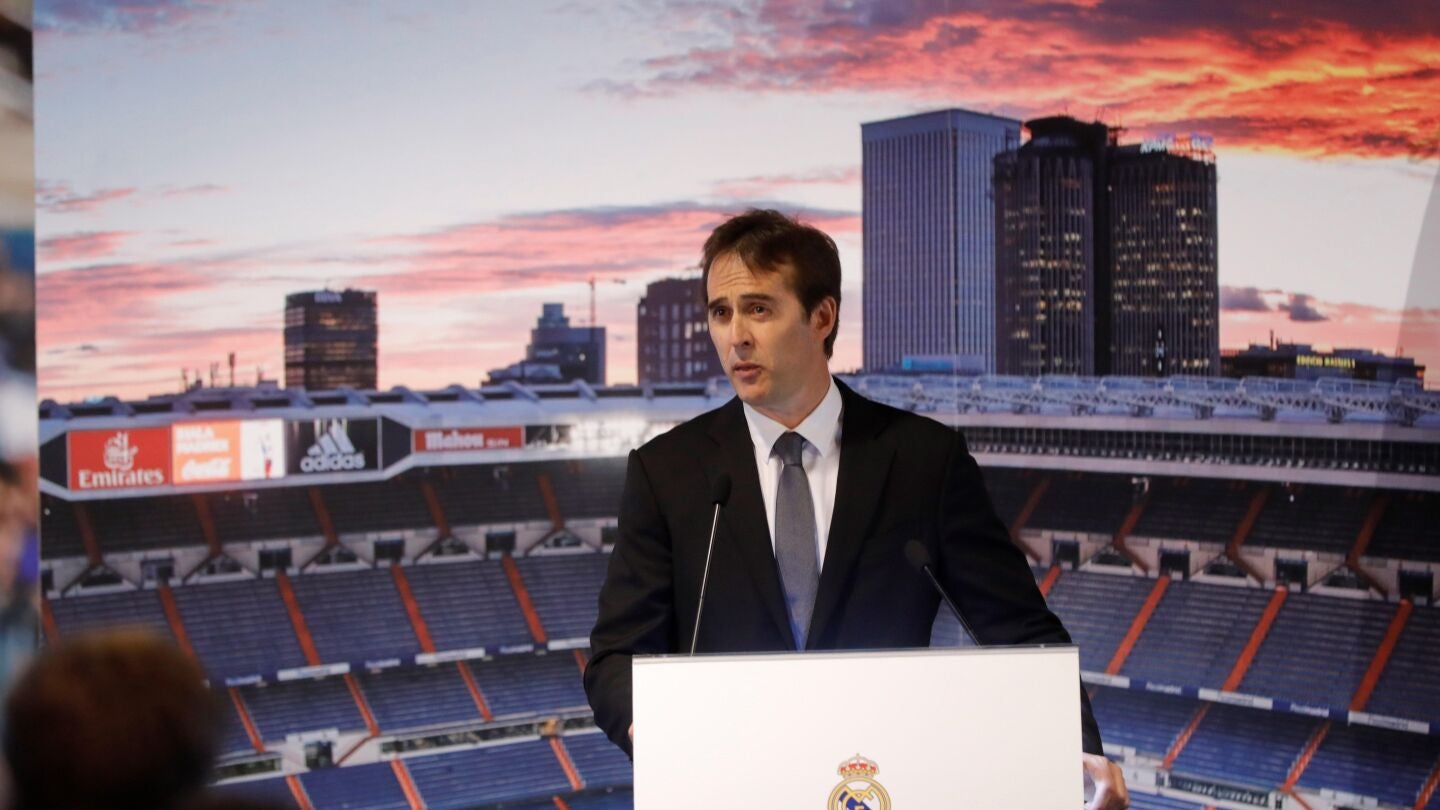 Julen Lopetegui, presentado como nuevo entrenador del Real Madrid