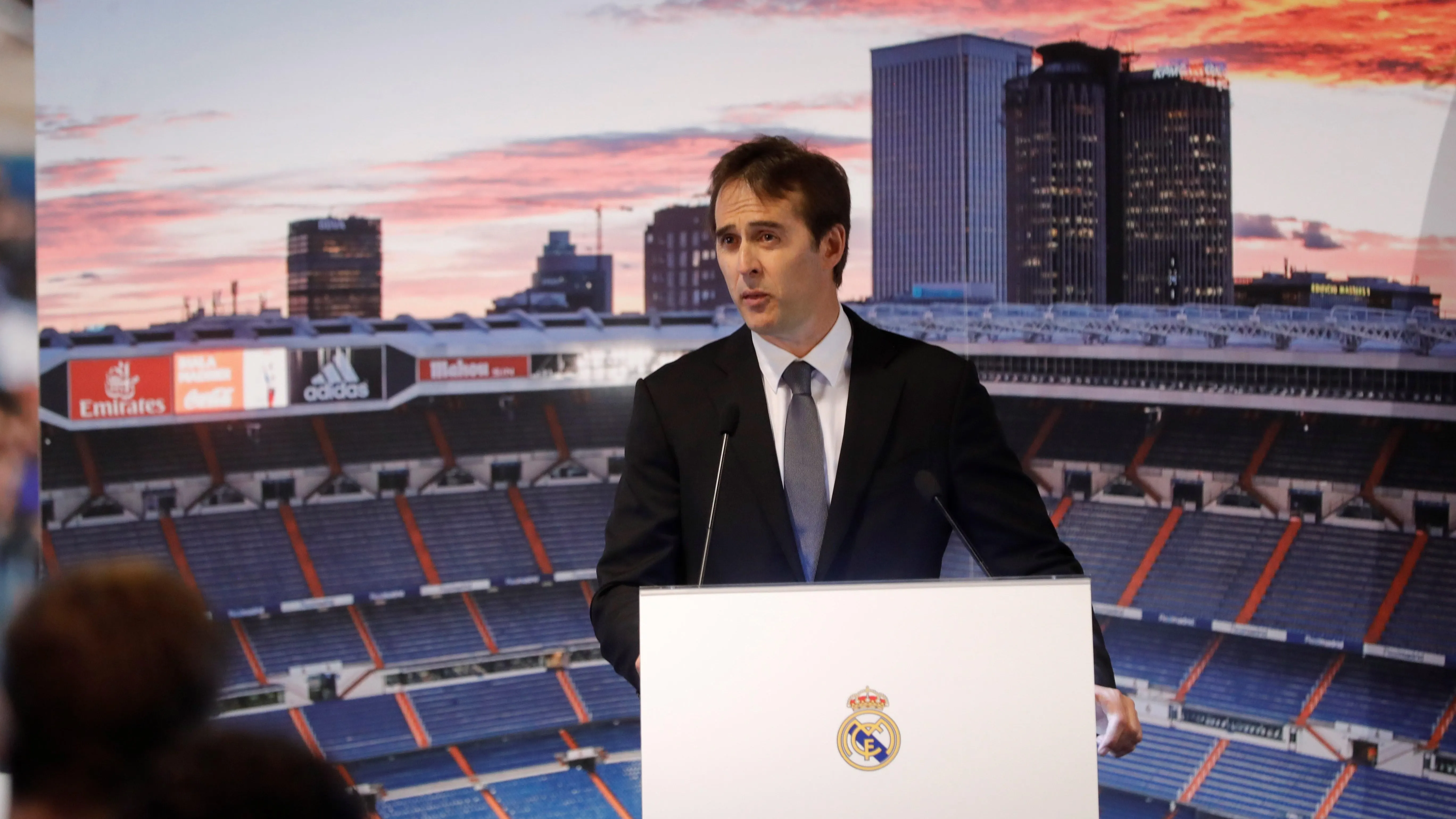 Julen Lopetegui, presentado como nuevo entrenador del Real Madrid