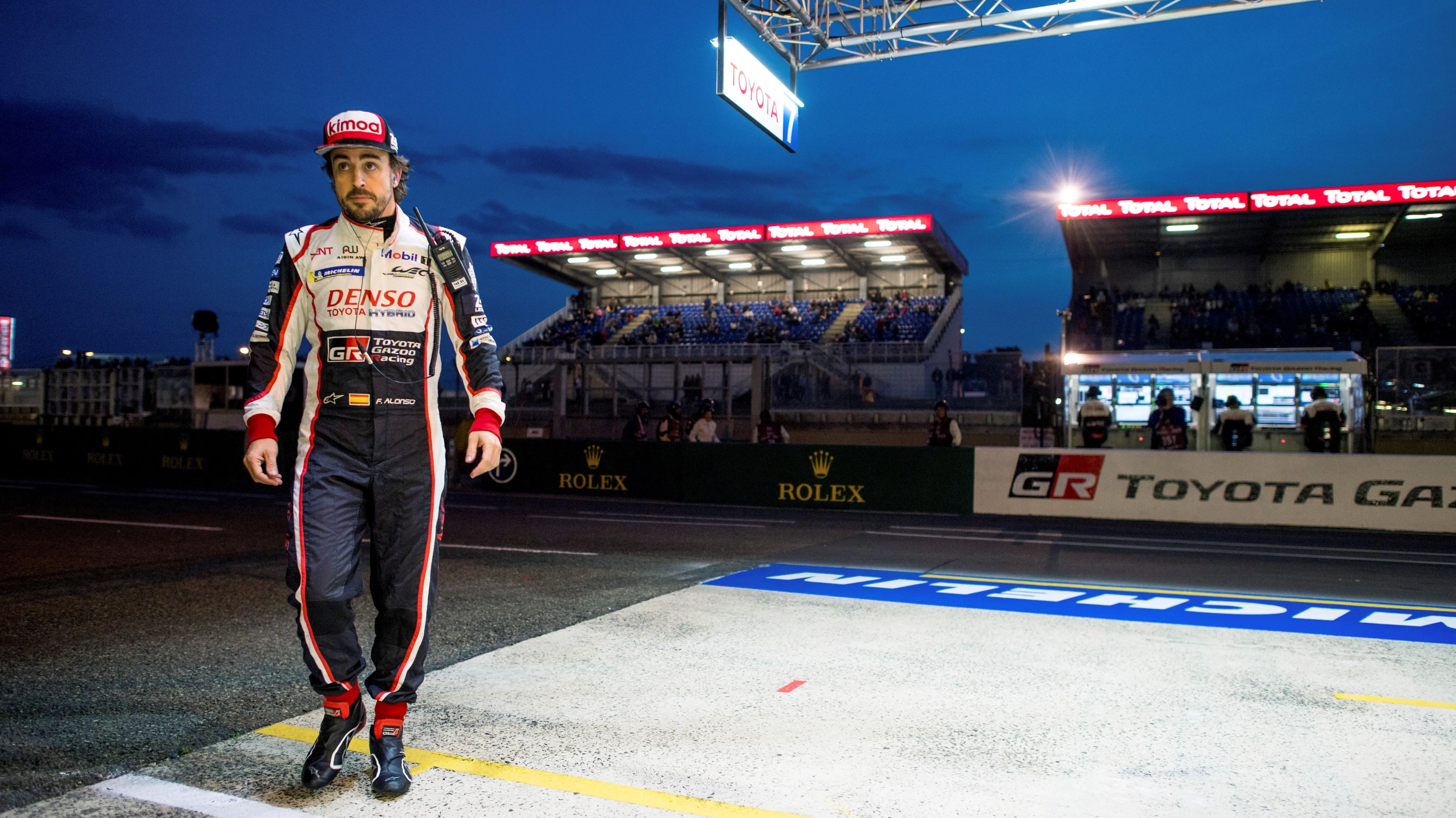 Fernando Alonso, en Le Mans