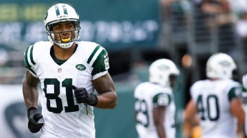 Kellen Winslow Jr., durante un partido con los Jets