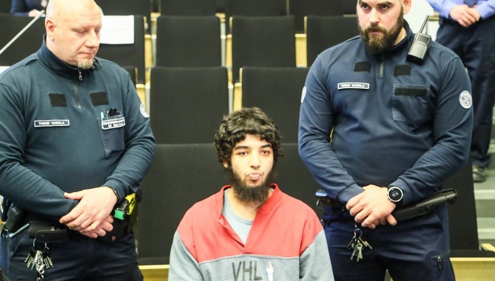 El joven yihadista marroquí que apuñaló a diez personas en agosto de 2017 en Turku (suroeste de Finlandia)