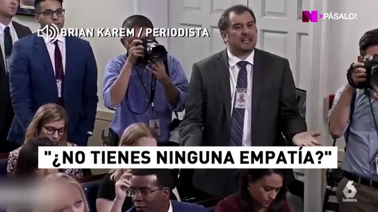"¿No siente empatía? Usted es madre": el periodista que intentó humanizar la política de Trump de separar a padres e hijos en la frontera "¿No siente empatía? Usted es madre": el periodista que intentó humanizar la política de Trump de separar a padres e hijos en la frontera